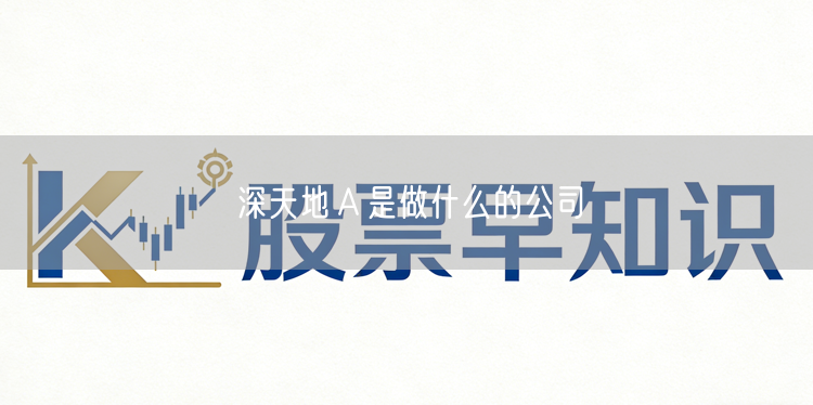 深天地Ａ是做什么的公司