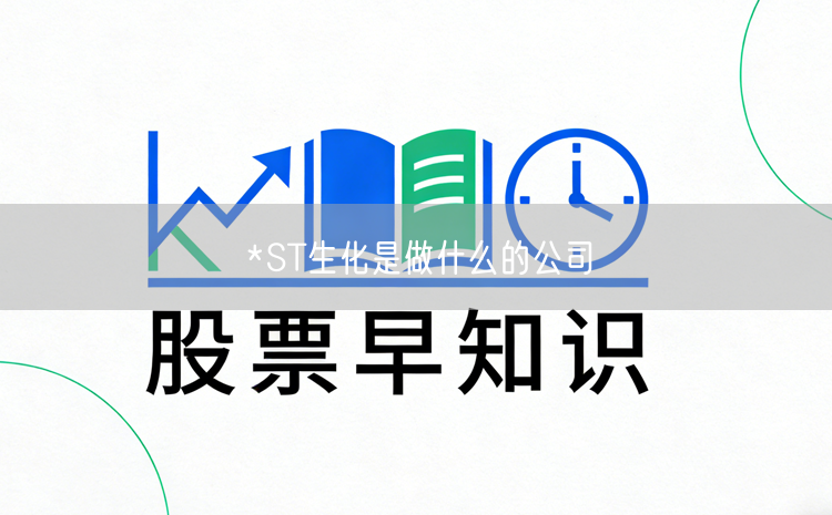 *ST生化是做什么的公司