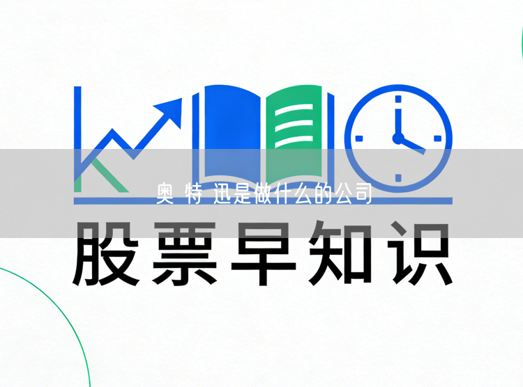奥 特 迅是做什么的公司
