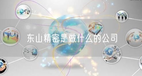东山精密是做什么的公司