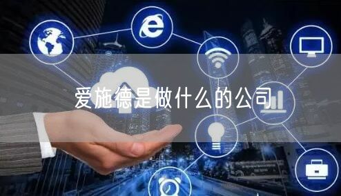 爱施德是做什么的公司