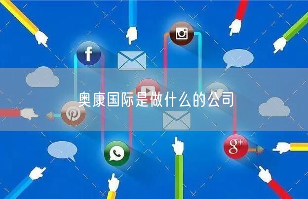 奥康国际是做什么的公司