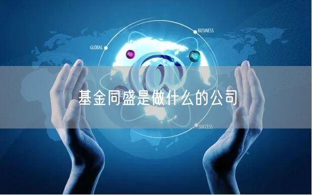 基金同盛是做什么的公司