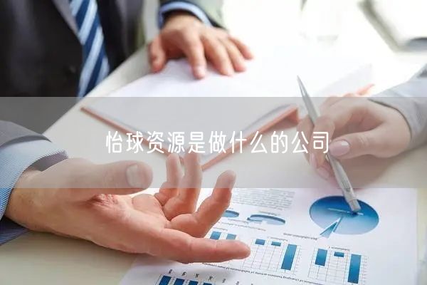 怡球资源是做什么的公司