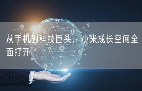 从手机到科技巨头，小米成长空间全面打开