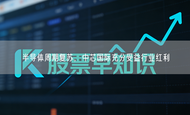 半导体周期复苏，中芯国际充分受益行业红利