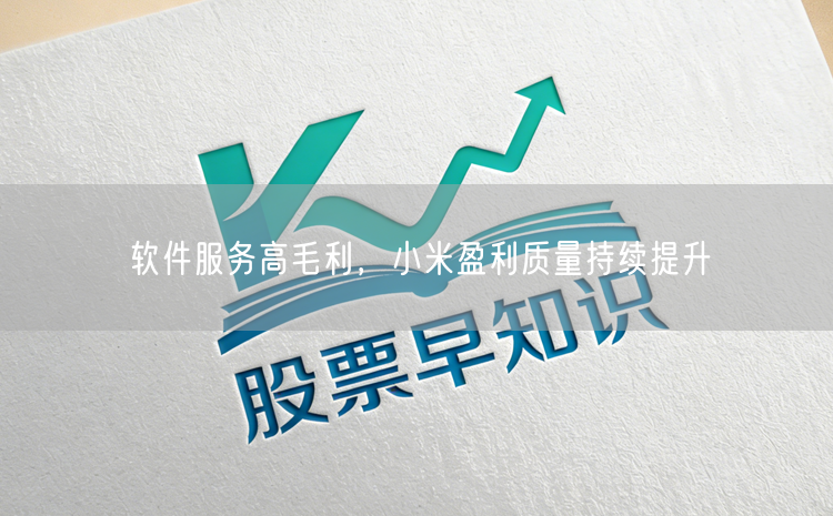 软件服务高毛利，小米盈利质量持续提升