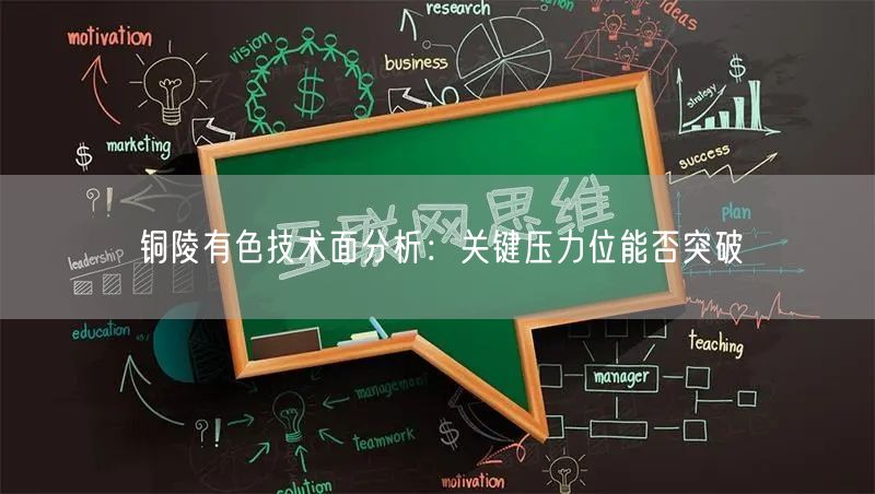 铜陵有色技术面分析：关键压力位能否突破