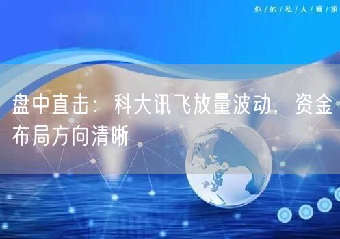 盘中直击：科大讯飞放量波动，资金布局方向清晰
