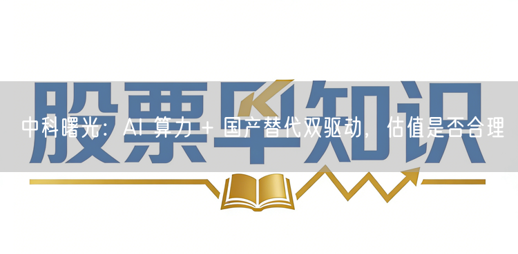 中科曙光：AI 算力 + 国产替代双驱动，估值是否合理