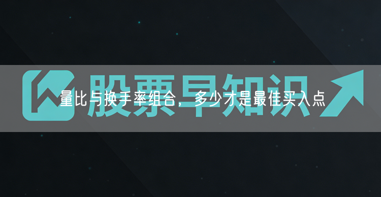 量比与换手率组合，多少才是最佳买入点