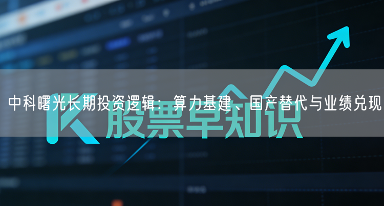 中科曙光长期投资逻辑：算力基建、国产替代与业绩兑现