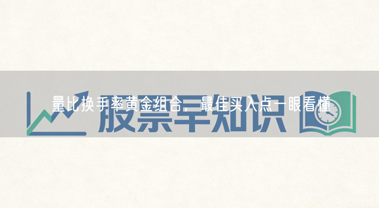量比换手率黄金组合，最佳买入点一眼看懂
